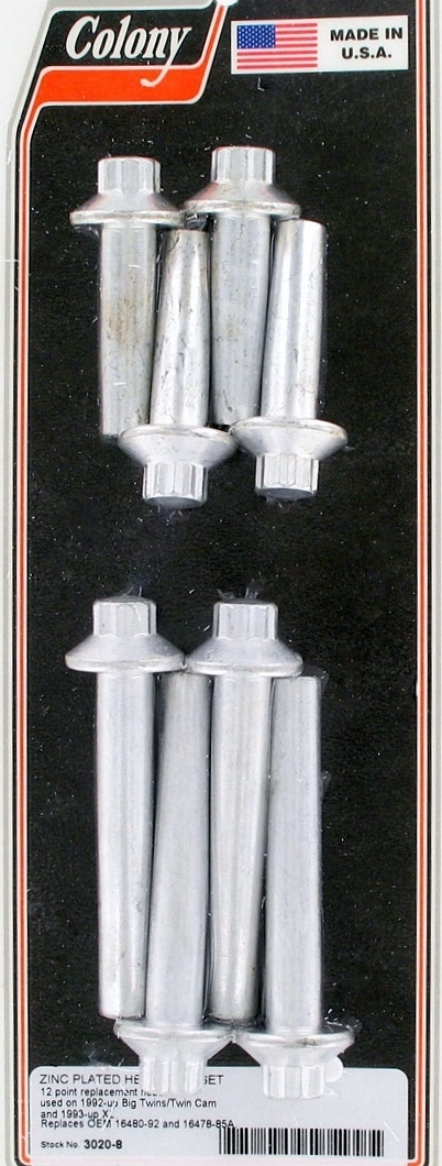 HEAD BOLTS ZINC